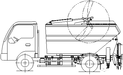 高位自装卸式垃圾车